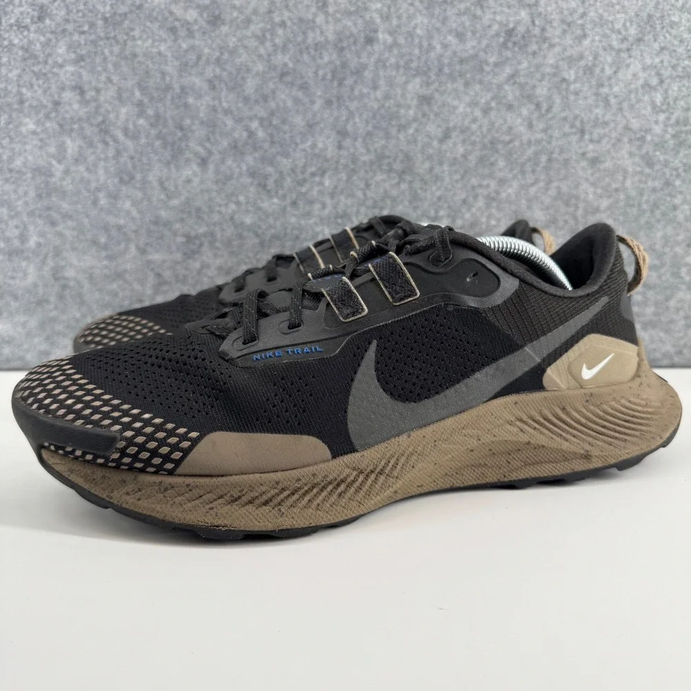 Nike Pegasus Trail 4 Mens 10.5 Black Brown DM6161-010 Running Shoes